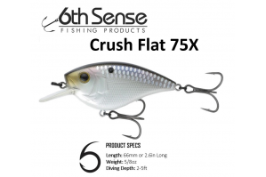 6th Sense Crush Flat 75X
