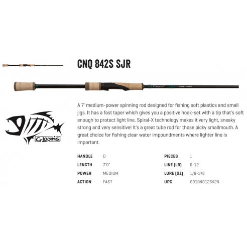 G Loomis Conquest 842s 2025