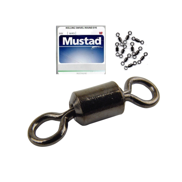 Mustad Rolling Swivel Round Eye