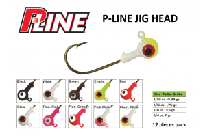 PLine Jig Head (12 pieces)