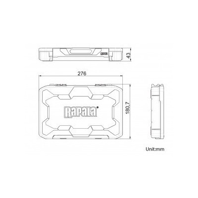 Rapala Tackle Tray Box 276