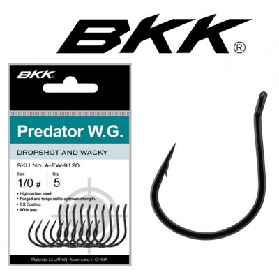 BKK Predator WG Drop Shot and Wacky