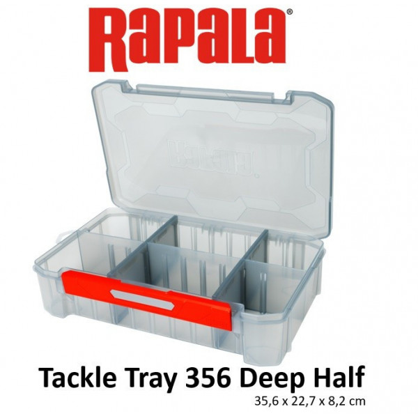 Rapala Caixa Tackle Tray 356 Deep Half