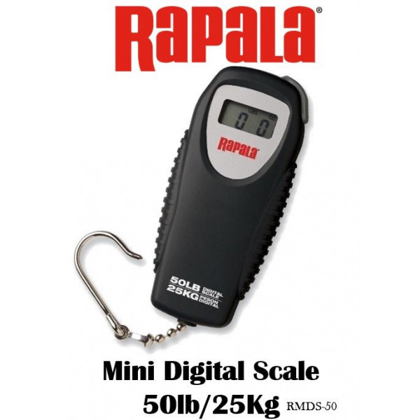 Rapala Mini Digital Scale 50lb/25Kg
