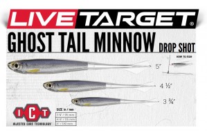 Live Target Ghost Tail Minnow