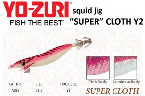 YO-ZURI Squid Jig Super Cloth