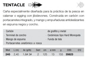 Kali Kunnan TENTACLE 2.40m 2