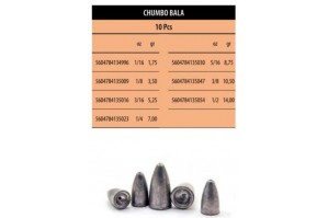 Vega Caixa Chumbo Bala 2