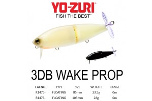 Yo-Zuri 3DB Wake Prop
