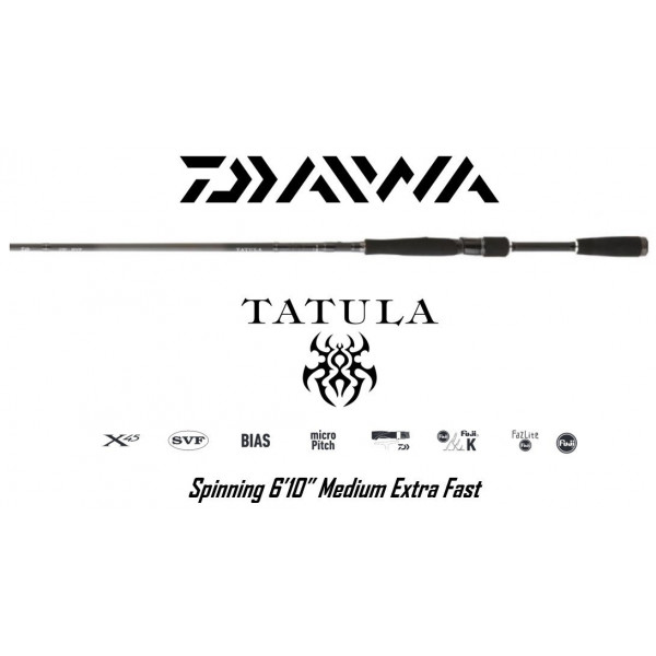 Daiwa Tatula Spinning 6'10" Medium Extra Fast