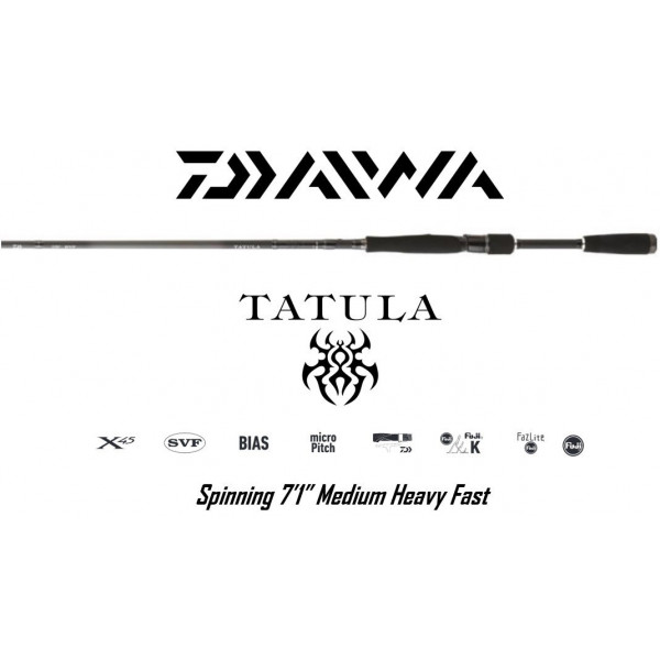 Daiwa Tatula Spinning 7'1" Medium Heavy Fast