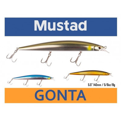 Mustad Gonta Minnow 140F