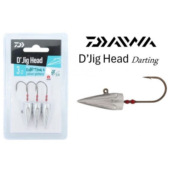 Daiwa D'Jig Head Darting