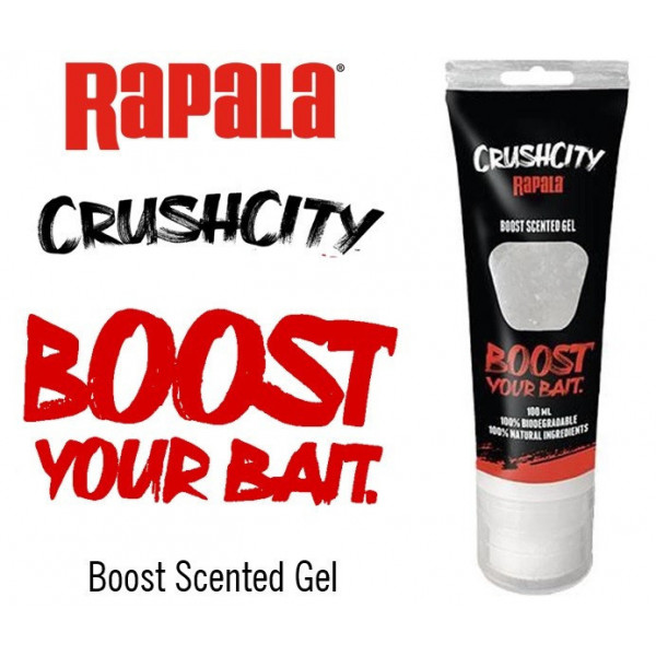 Rapala CrushCity Gel Boost Aromatizado Transparente 90 ml