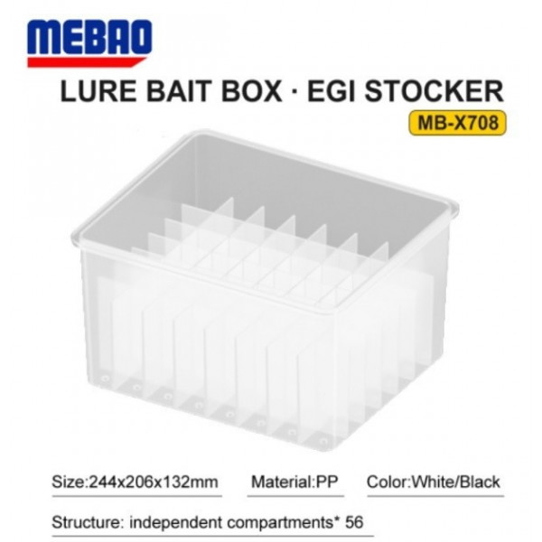 MEBAO MB-X708 Squid Jig Box (56 compartments)