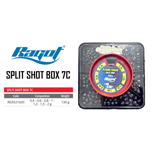 Ragot Split Shot Box 7C