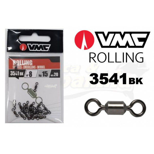 VMC Destorcedor 3541BK Rolling Swivel