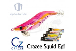 Alpha Tackle Crazee Squid Egi