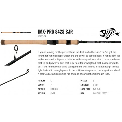 GLoomis IMX-PRO Spin Jig 842S SJR
