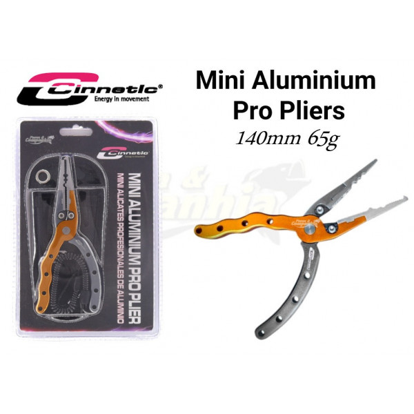 Cinnetic Mini Alicate Pro Alumínio 140mm