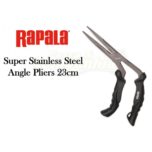 Rapala Super Stainless Steel Angle Pliers 23cm