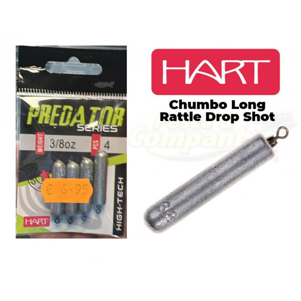Hart Long  Rattle Drop Shot Weight