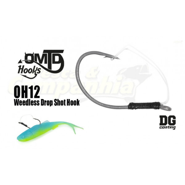 OMTD OH12 Weedless Drop Shot Hook