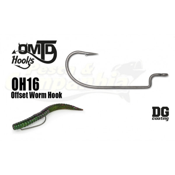 OMTD OH16 Offset Worm Hook