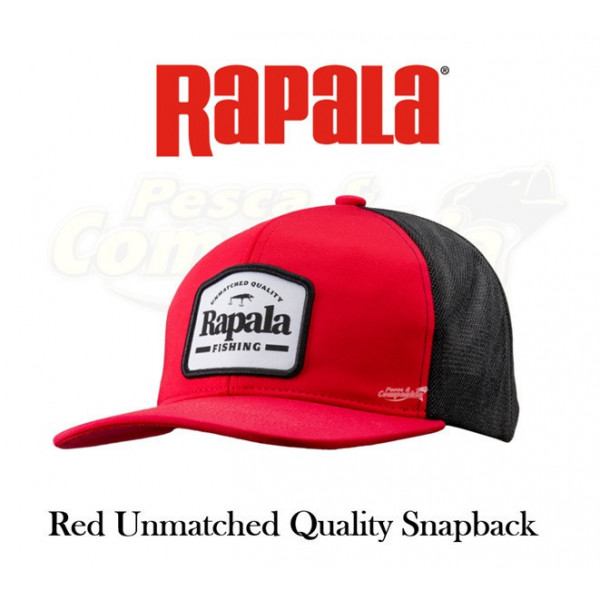 Rapala Red Unmatched Quality Snapback