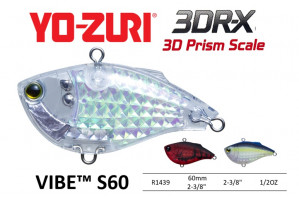 Yo-Zuri 3DR-X Vibe S60