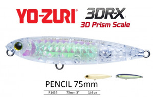 Yo-Zuri 3DR-X Pencil 75mm