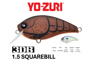 Yo-Zuri 3DB 1.5 Squarebill
