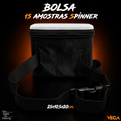 Vega Bolsa 15 amostras Spinner