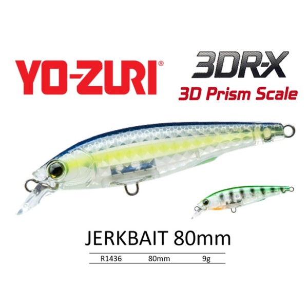 Yo-Zuri 3DR-X Jerkbait