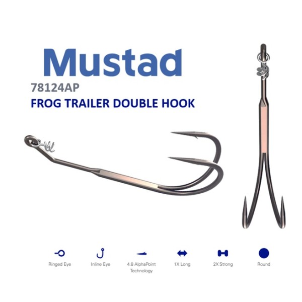 Mustad Trailer Frog Hook 78124AP