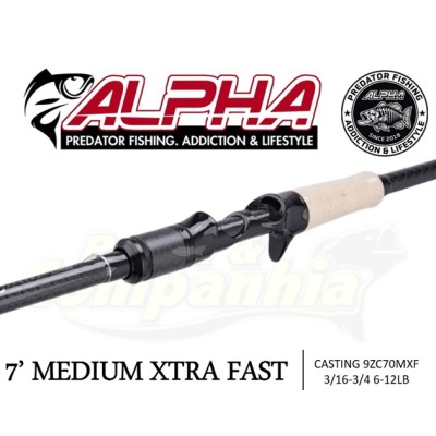 Alpha Z Series Casting 7' Medium Xtra Fast