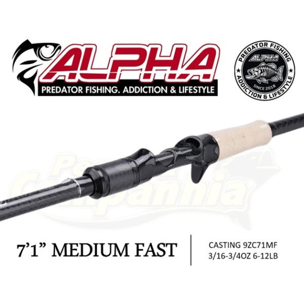 Alpha Z Series Casting 7'1" Medium Fast