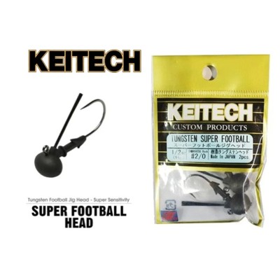 Keitech Tungsten Super Football Jig Head | Pesca e Companhia