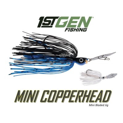 1st Gen Fishing Mini Copperhead Bladed Jig