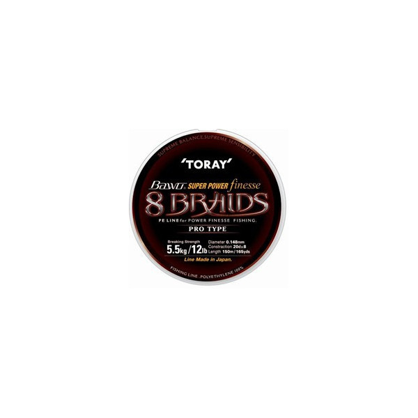 Toray Bawo 8 Braids - 150m