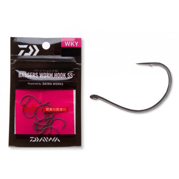 Daiwa Basser Worm Hook WKY