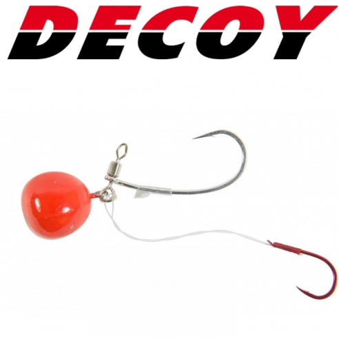 Decoy TENYA Lure Zero Dan Ebi Ora OS-1E - vermelho